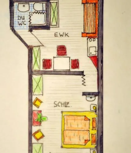 F. Keller דירה קרסברון אם בודנזי